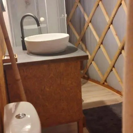 Luksusowy namiot La Yourte De Troncais *